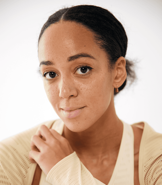 Rhia Health co-founder and double world champion heptathlon athlete Katarina Johnson Thompson.